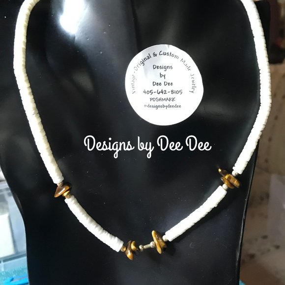 Vintage Other - Mans Tribal Necklace & Cowry Shell Bracelet